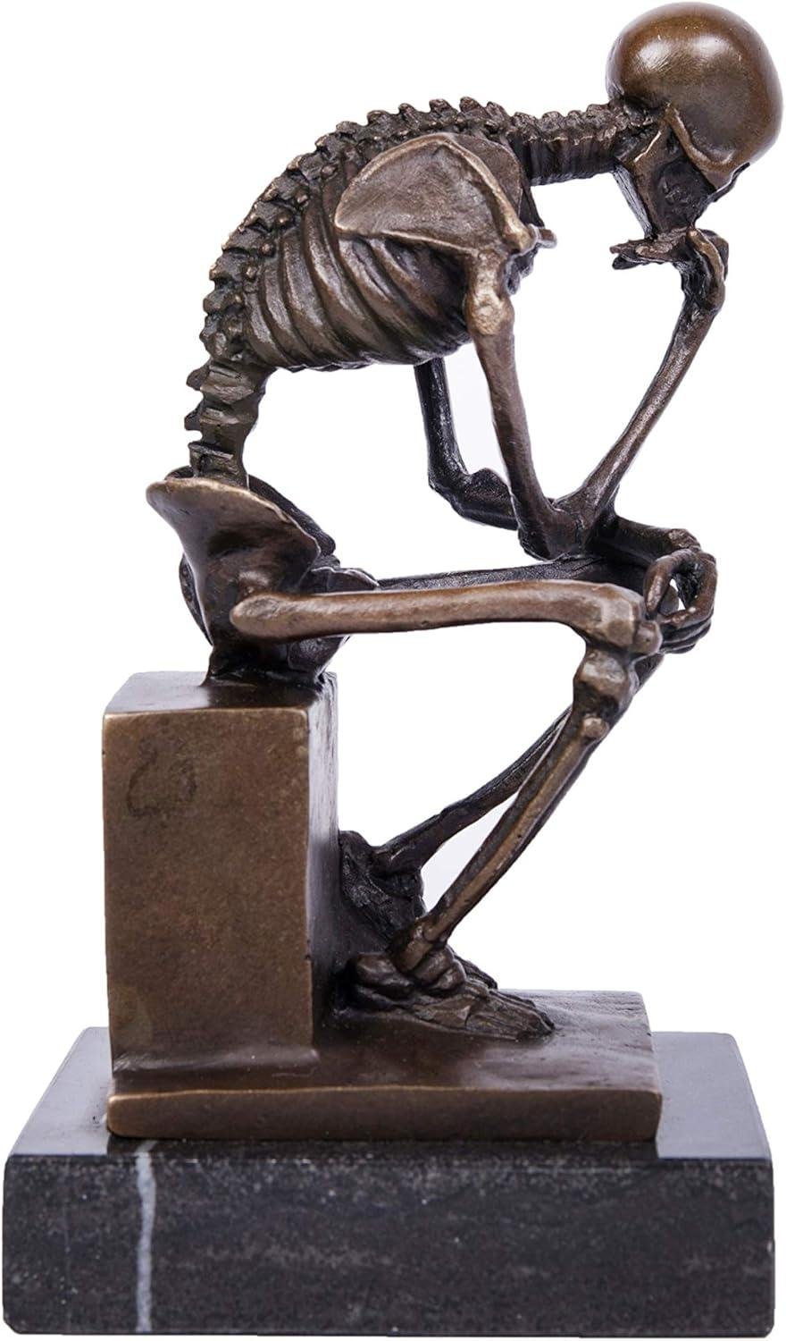 Our Review of the Skeleton Thinker TPE-998 Bronze Statue Decor