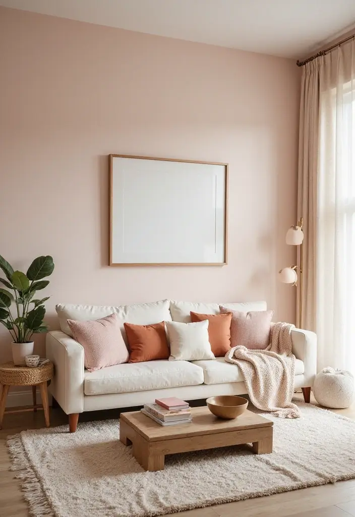 20 Cozy Living Room Ideas That'll Make You Want to Curl Up with a Book (Don't Miss #15!) - 11. Soft Color Palettes