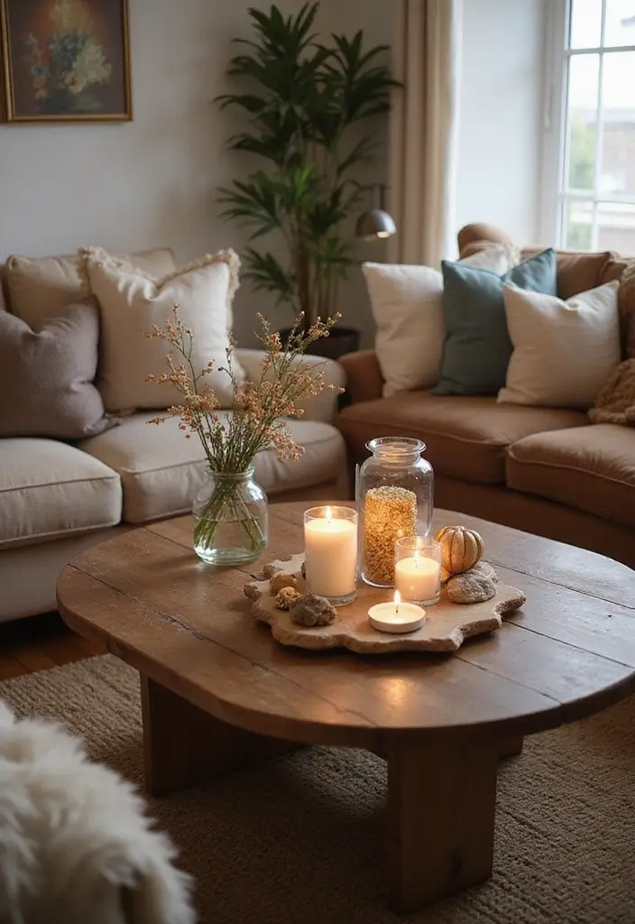 20 Cozy Living Room Ideas That'll Make You Want to Curl Up with a Book (Don't Miss #15!) - 13. Add Cozy Accessories