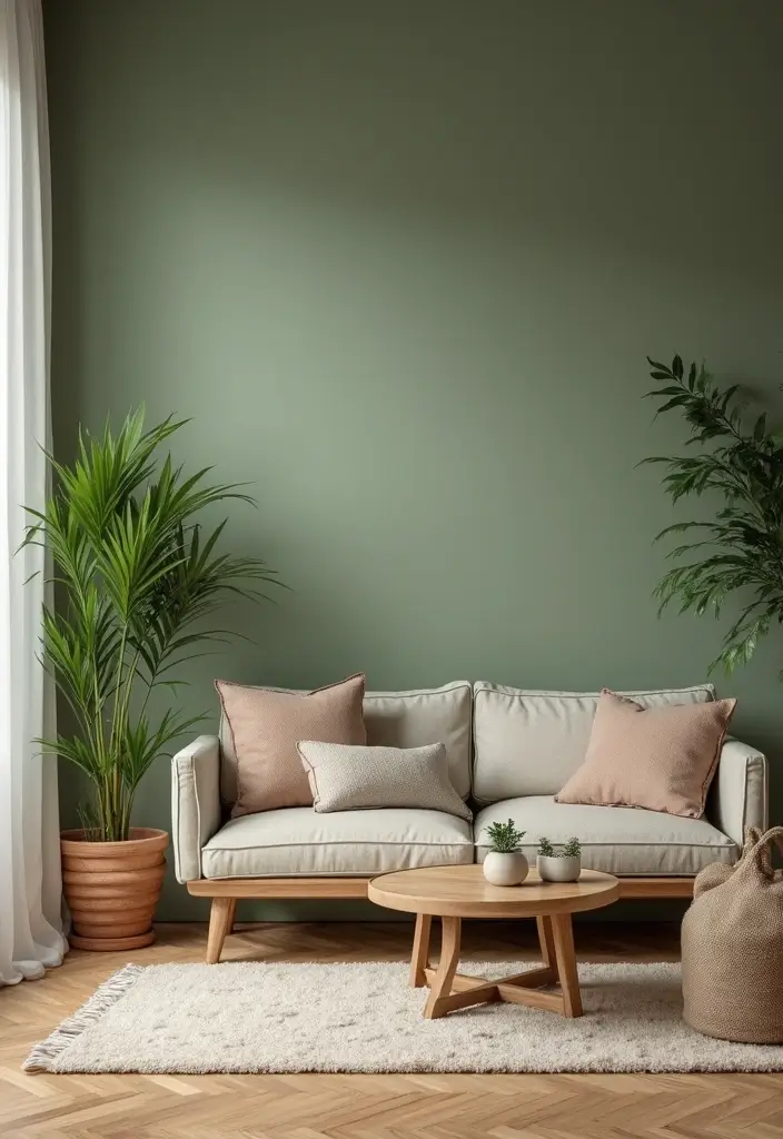20 Cozy Living Room Ideas That'll Make You Want to Curl Up with a Book (Don't Miss #15!) - 3. Embrace Earthy Tones