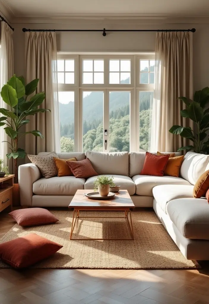 20 Cozy Living Room Ideas That'll Make You Want to Curl Up with a Book (Don't Miss #15!) - 6. Comfortable Seating Options