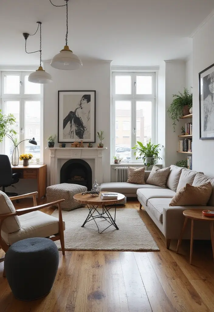 20 Living Room Ideas That'll Make You Feel Like You're in a Magazine (Don't Miss #15!) - 16. Multifunctional Spaces