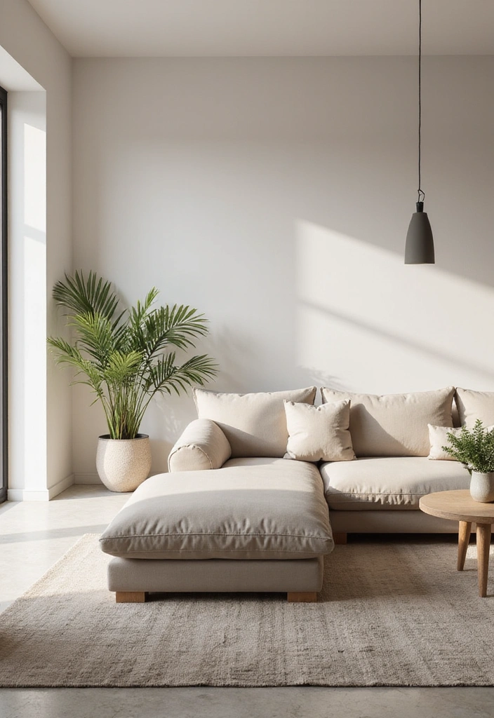 20 Living Room Ideas That'll Make You Feel Like You're in a Magazine (Don't Miss #15!) - 6. Minimalist Magic