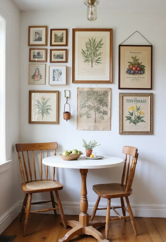 20 Stunning Farmhouse Kitchen Ideas That Will Make You Fall in Love with Cooking Again! - 17. Wall Art That Tells a Story