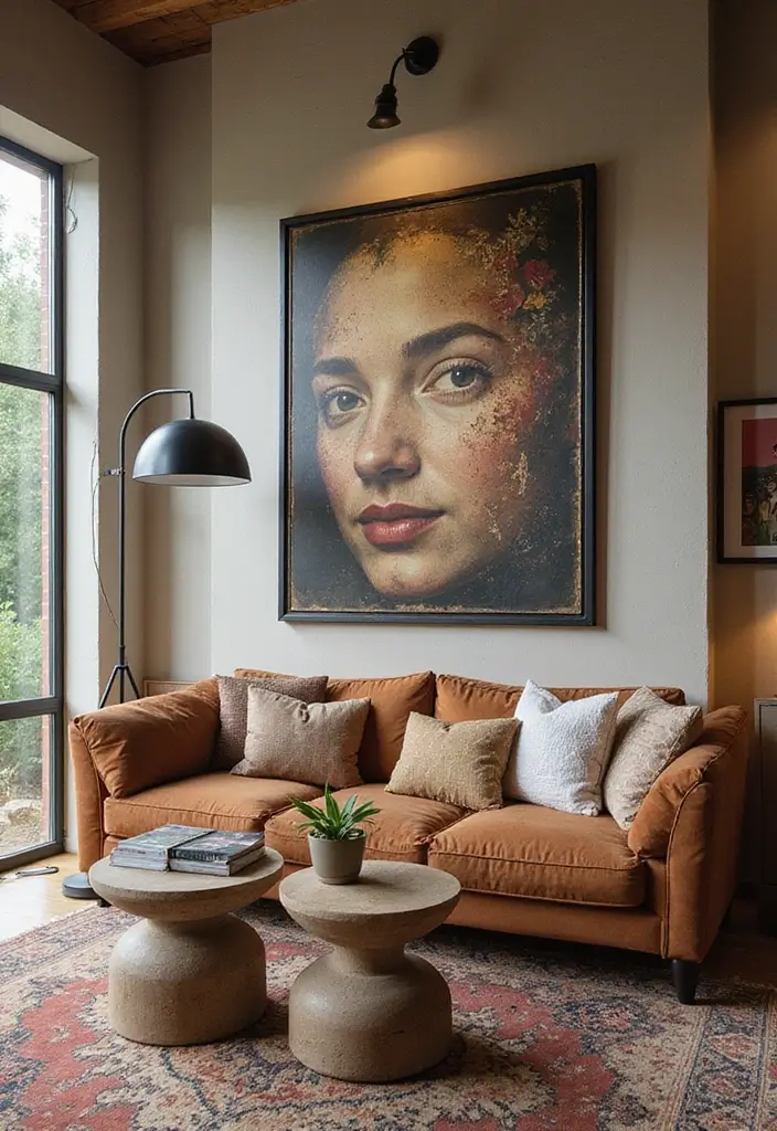 20 Stunning Vintage Wall Art Ideas That Will Take You Back in Time (You Won't Believe #12!) - 19. Vintage Statement Pieces