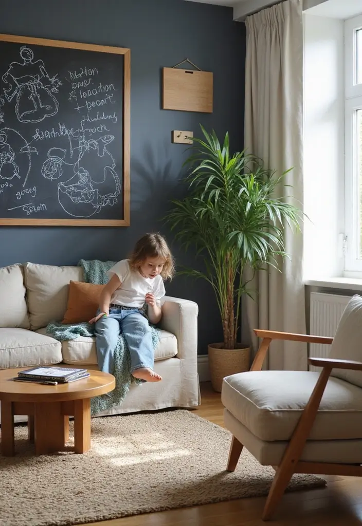 20 Stunning Wall Art Ideas That Will Transform Your Living Room (You Won't Believe #15!) - 19. Interactive Wall Art