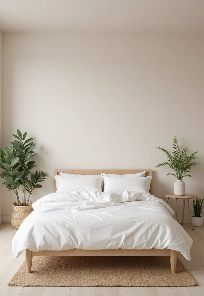 21 Minimalist Bedroom Ideas to Create Your Own Zen Sanctuary (You'll Want to Stay Forever!) - 1. Neutral Color Palette