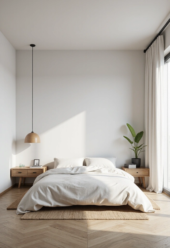 21 Minimalist Bedroom Ideas to Create Your Own Zen Sanctuary (You'll Want to Stay Forever!) - 9. Open Spaces