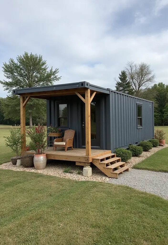21 Shipping Container Homes That Redefine Modern Living (You Won't Believe #7!) - 11. The Modern Farmhouse