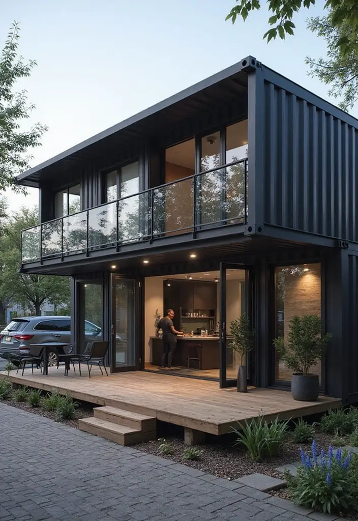 21 Shipping Container Homes That Redefine Modern Living (You Won't Believe #7!) - 12. The Smart Home