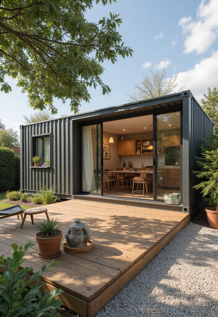 21 Shipping Container Homes That Redefine Modern Living (You Won't Believe #7!) - 20. The Creative Workspace