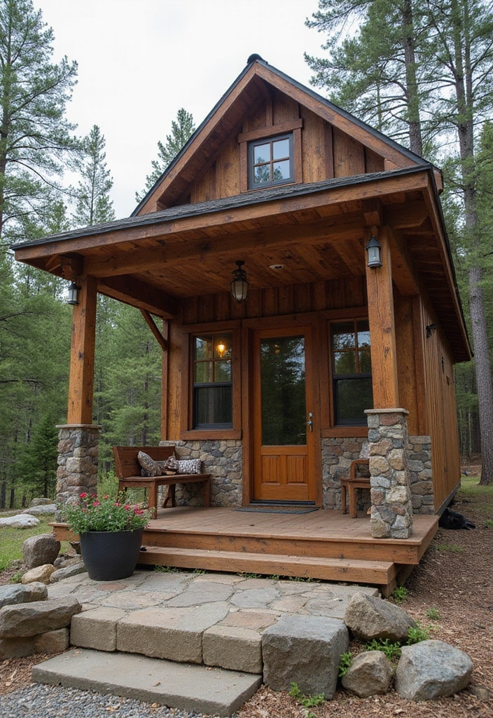 21 Shipping Container Homes That Redefine Modern Living (You Won't Believe #7!) - 4. The Rustic Retreat