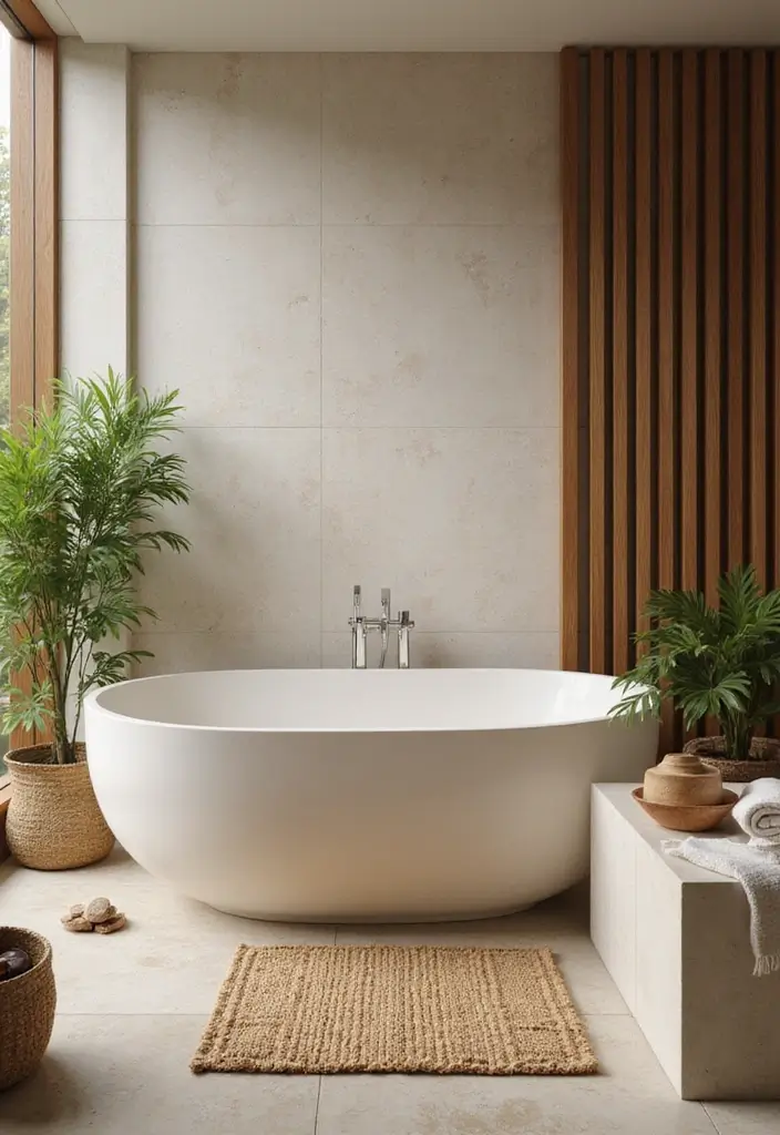 21 Stunning Modern Bathroom Designs That Will Leave You in Awe (Don't Miss #7!) - 2. Spa-Like Retreat
