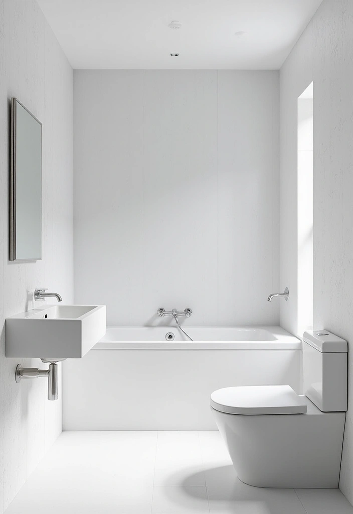21 Stunning Modern Bathroom Designs That Will Leave You in Awe (Don't Miss #7!) - 3. Minimalist Elegance
