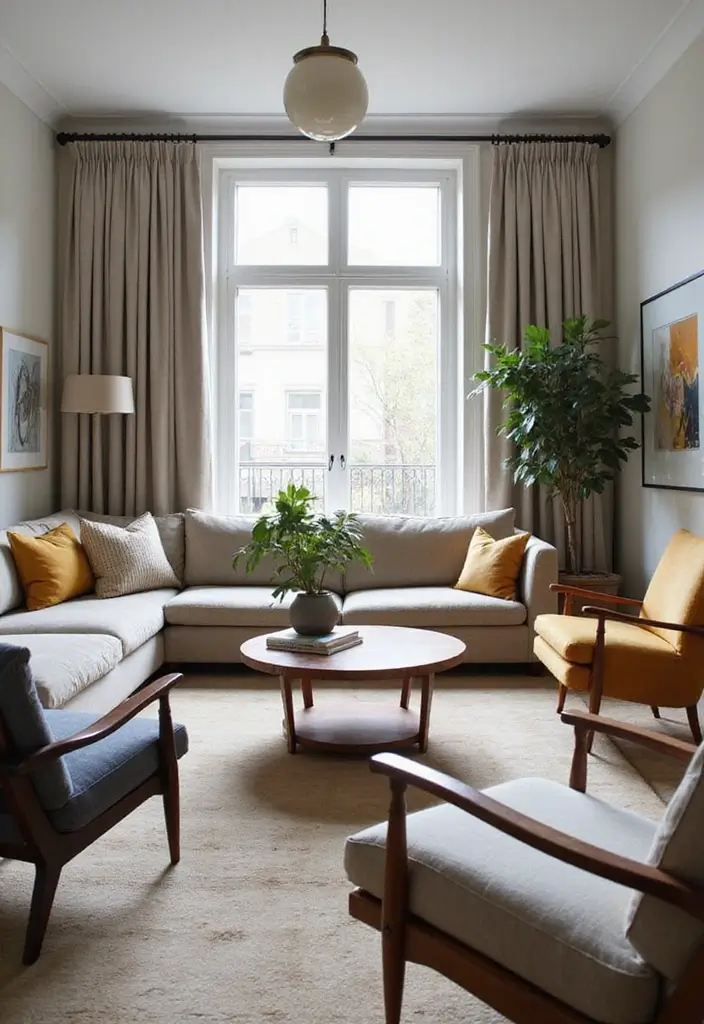 25 Living Room Ideas That Will Make You Want to Curl Up with a Book (#17 Is Pure Magic!) - 20. Fun Seating Arrangements