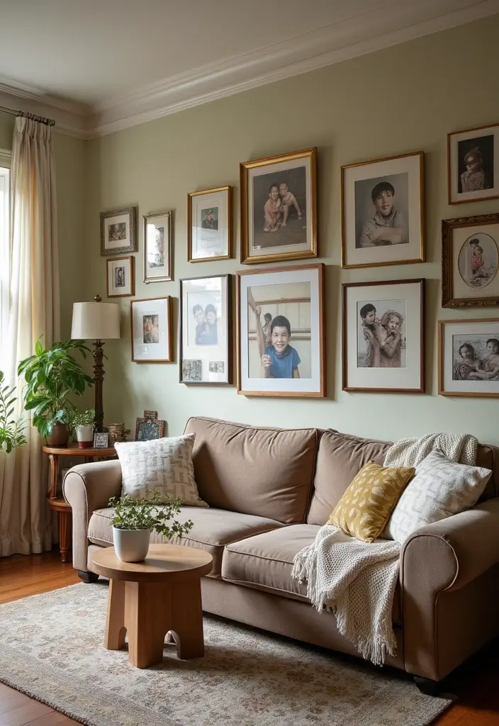 25 Living Room Ideas That Will Make You Want to Curl Up with a Book (#17 Is Pure Magic!) - 23. Sentimental Decor