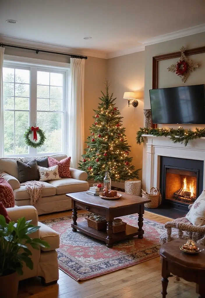25 Living Room Ideas That Will Make You Want to Curl Up with a Book (#17 Is Pure Magic!) - 24. Seasonal Decor Swaps