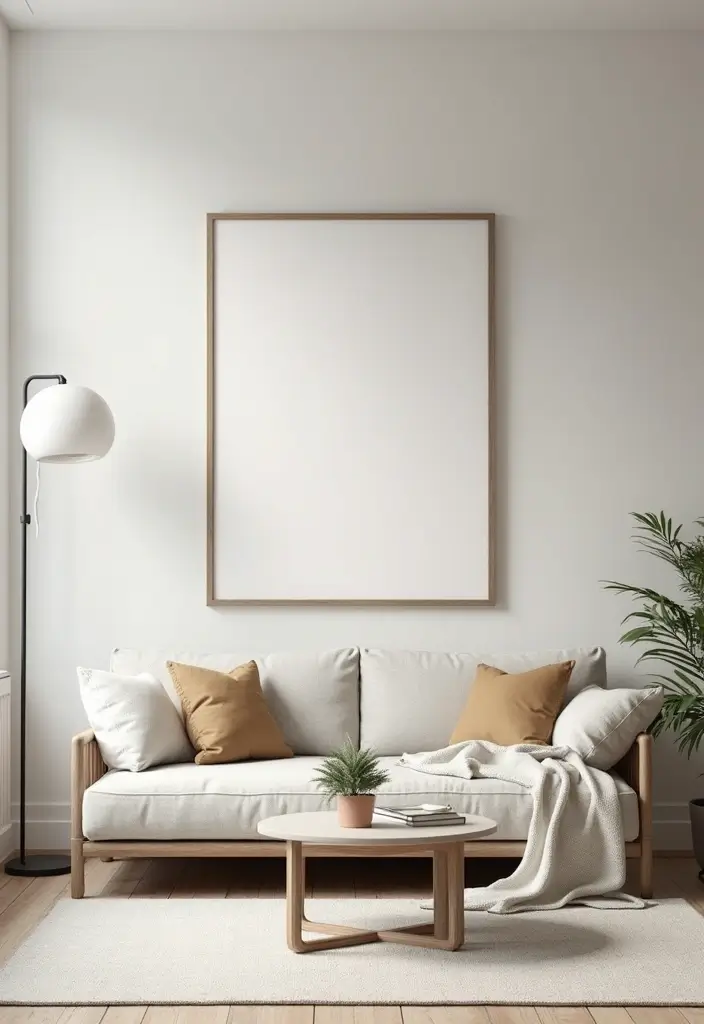 25 Living Room Ideas That Will Make You Want to Curl Up with a Book (#17 Is Pure Magic!) - 3. Minimalist Chic