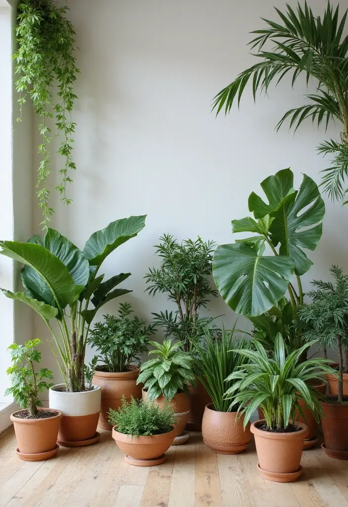 25 Living Room Ideas That Will Make You Want to Curl Up with a Book (#17 Is Pure Magic!) - 8. Indoor Plants