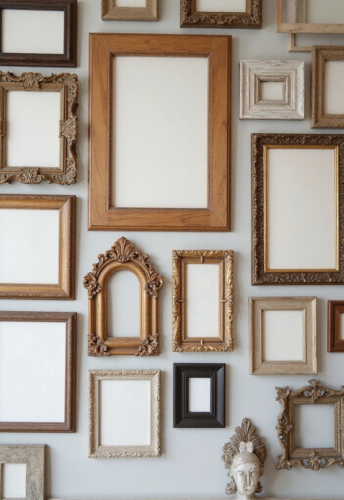 25 Stunning Gallery Wall Ideas That'll Transform Your Space (You Won't Believe #14!) - 1. Eclectic Mix of Frames
