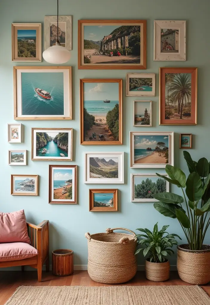 25 Stunning Gallery Wall Ideas That'll Transform Your Space (You Won't Believe #14!) - 5. Themed Collections