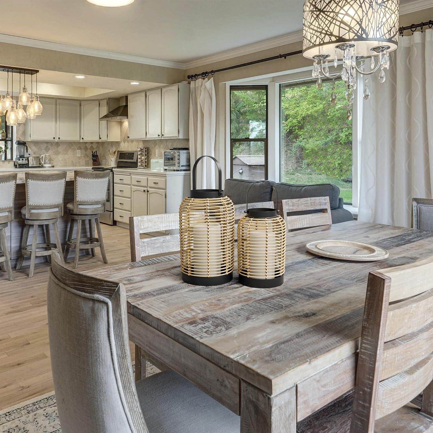 We've Found the Perfect Boho Rattan Lanterns for You