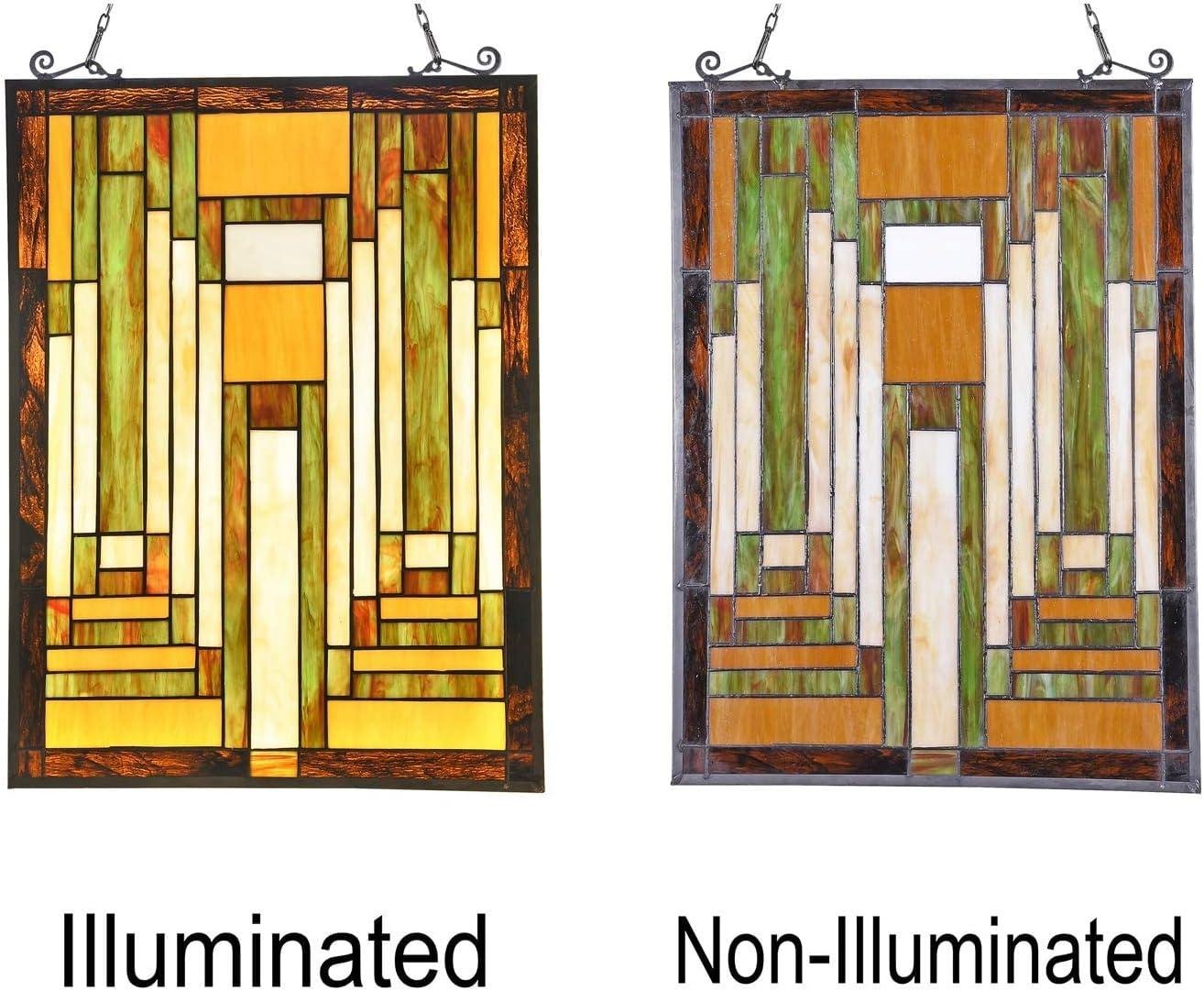 Brighten Our Home with Capulina Tiffany-Style Stained Glass Panels