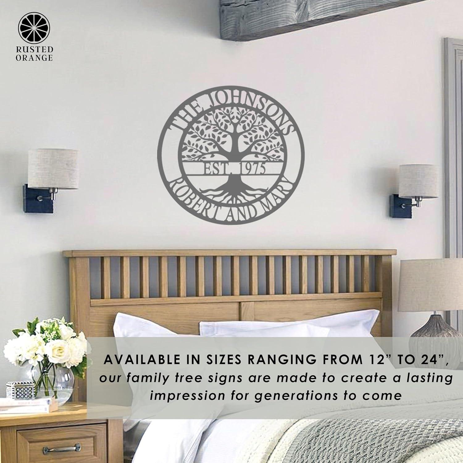 Our Review of the Personalized Family Tree Name Sign: Durable & Stylish