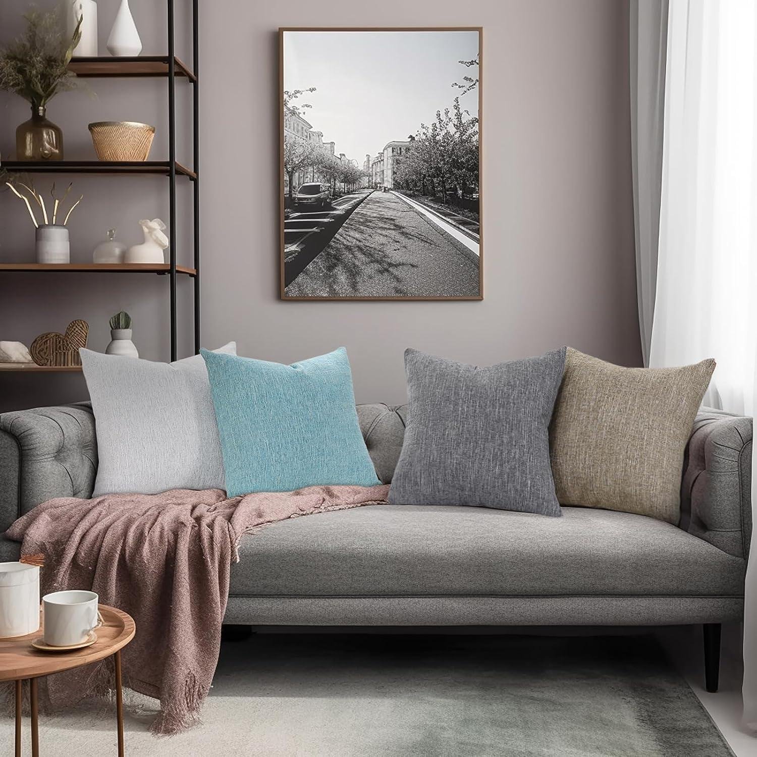 Our Cozy Review: Fall Chenille Pillow Covers for Elegant Home Comfort