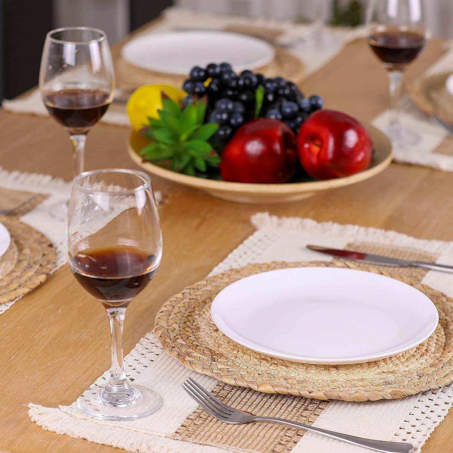 We Tried Handmade Boho Placemats That Transformed Our Table