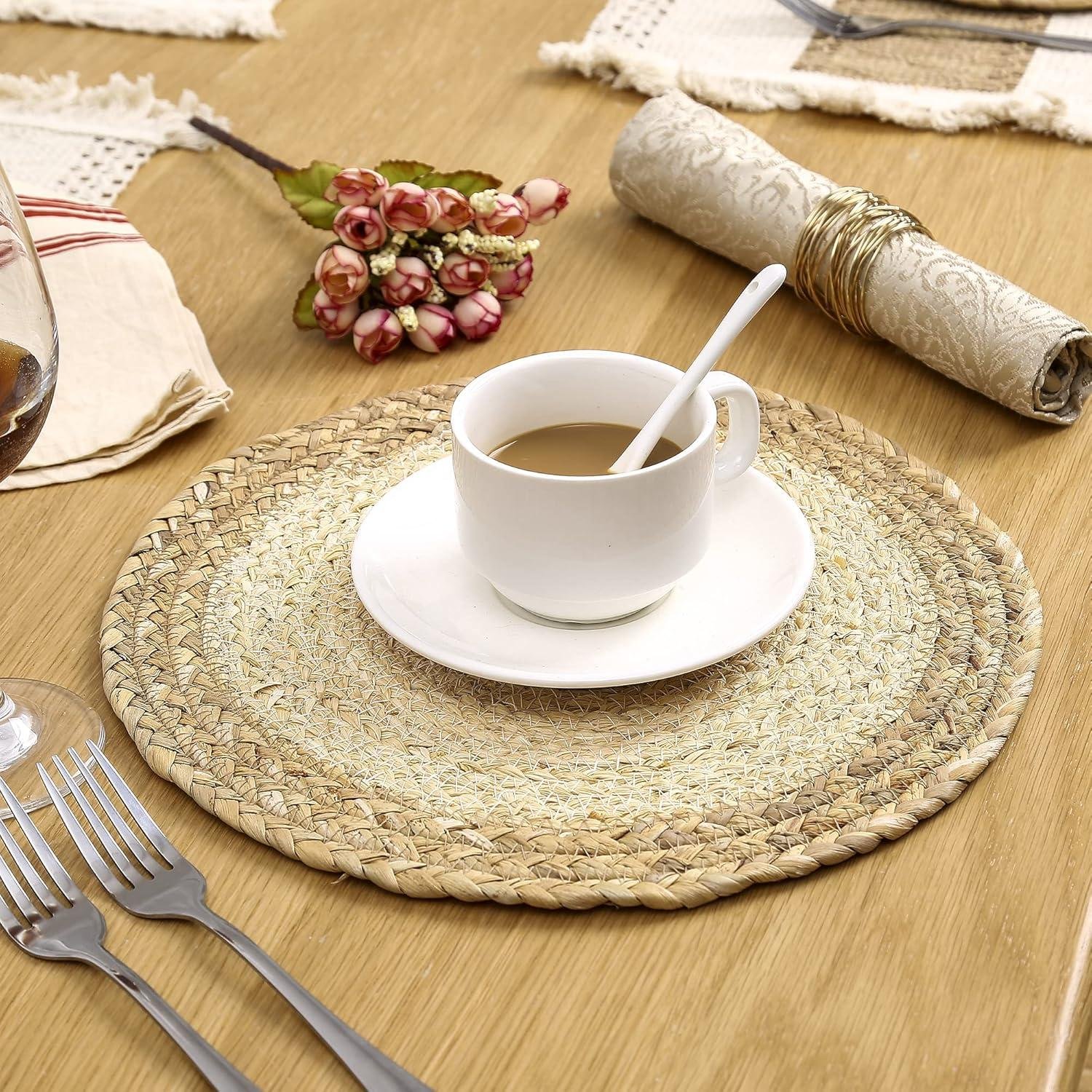 We Tried Handmade Boho Placemats That Transformed Our Table