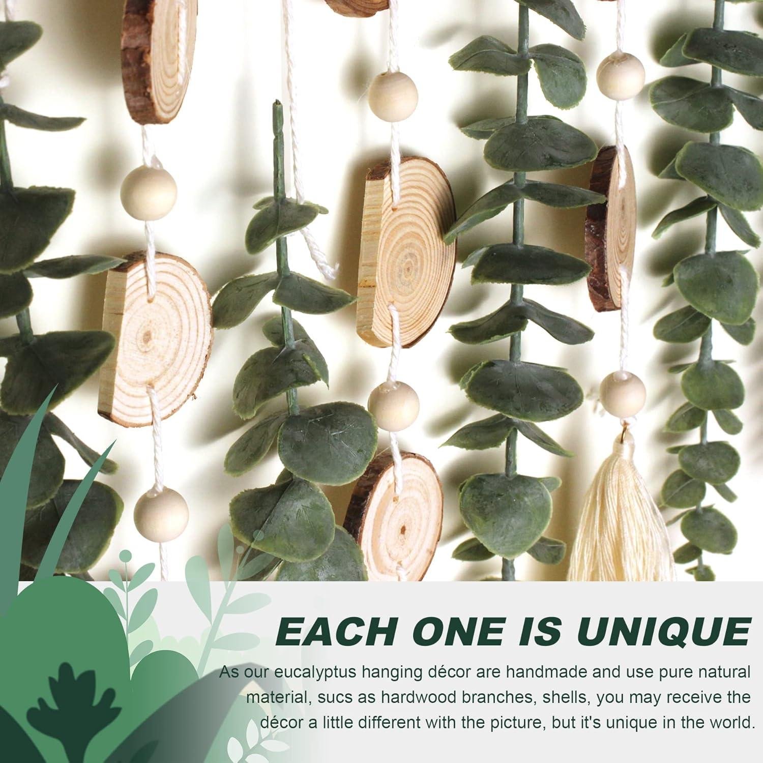 Our Fresh Take on Rustic Boho Eucalyptus Wall Decor