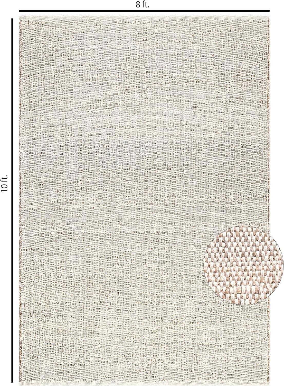 Our Review: S & L Homes Handwoven Jute Cotton Rug for Cozy Living Rooms
