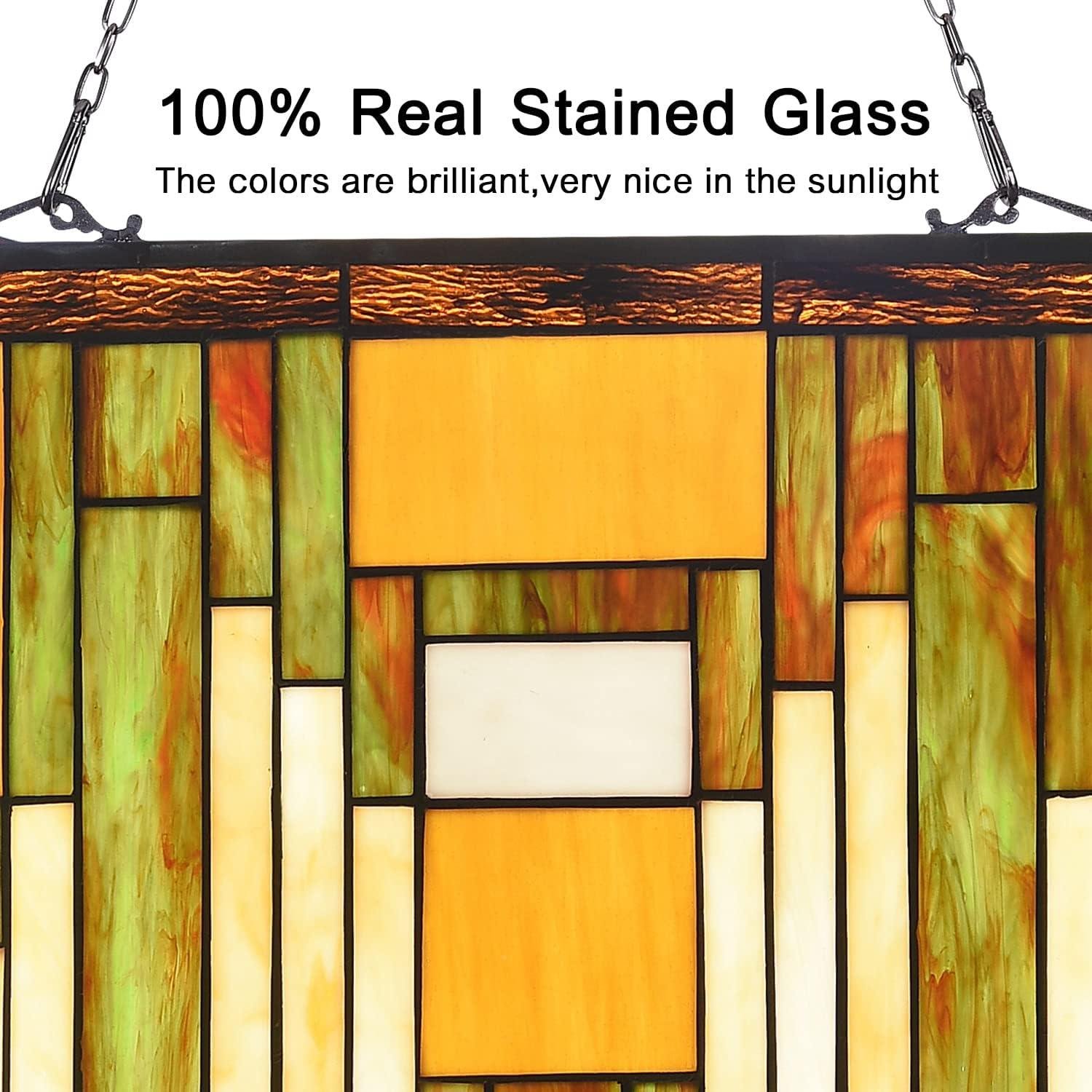 Brighten Our Home with Capulina Tiffany-Style Stained Glass Panels