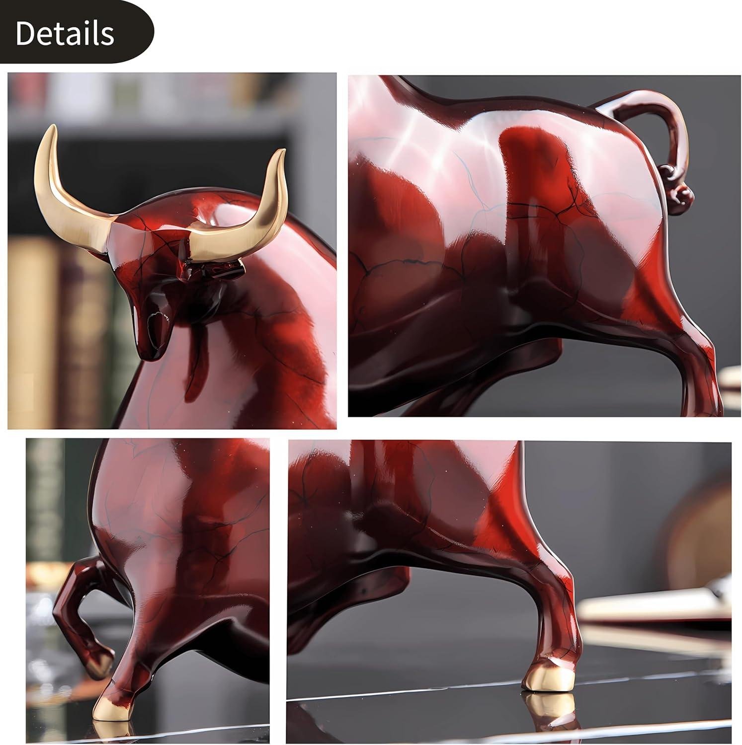 Why We Love the Colorful Copper Bull Ornament for Every Space