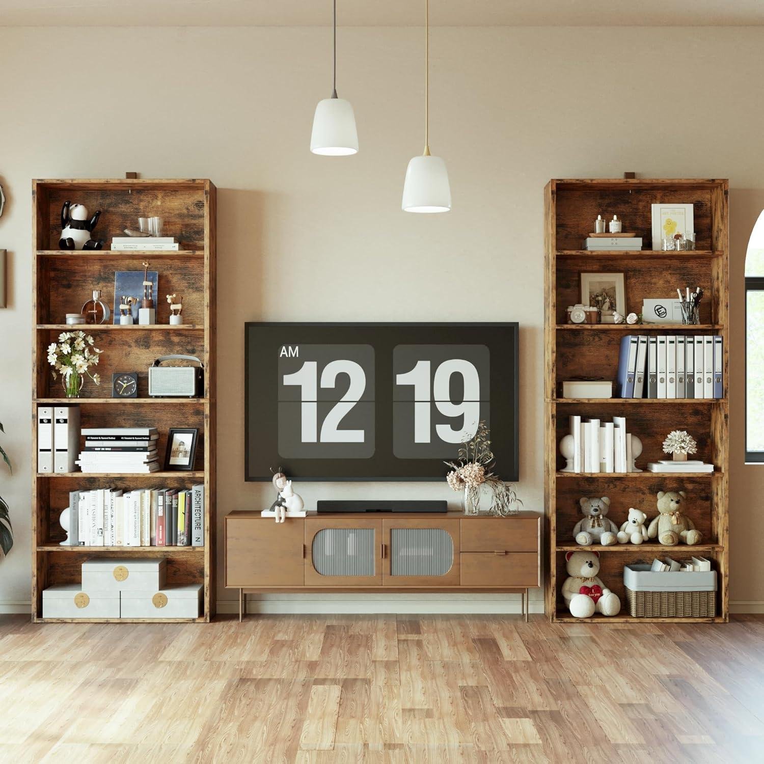 Our Review of IRONCK 6-Tier Bookshelves: Stylish, Sturdy, Spacious