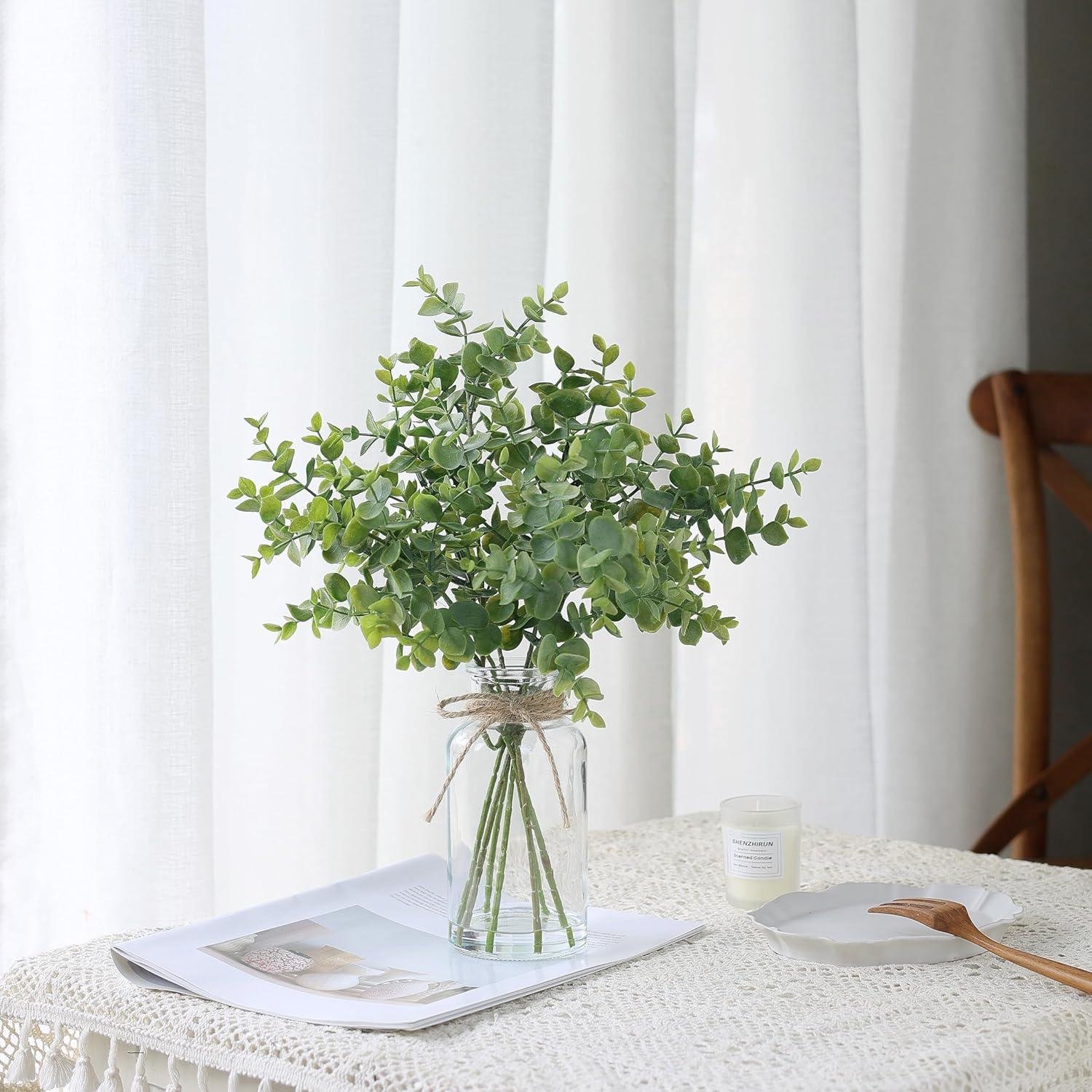 Our Review: Zheart's Faux Eucalyptus Brings Effortless Elegance Home