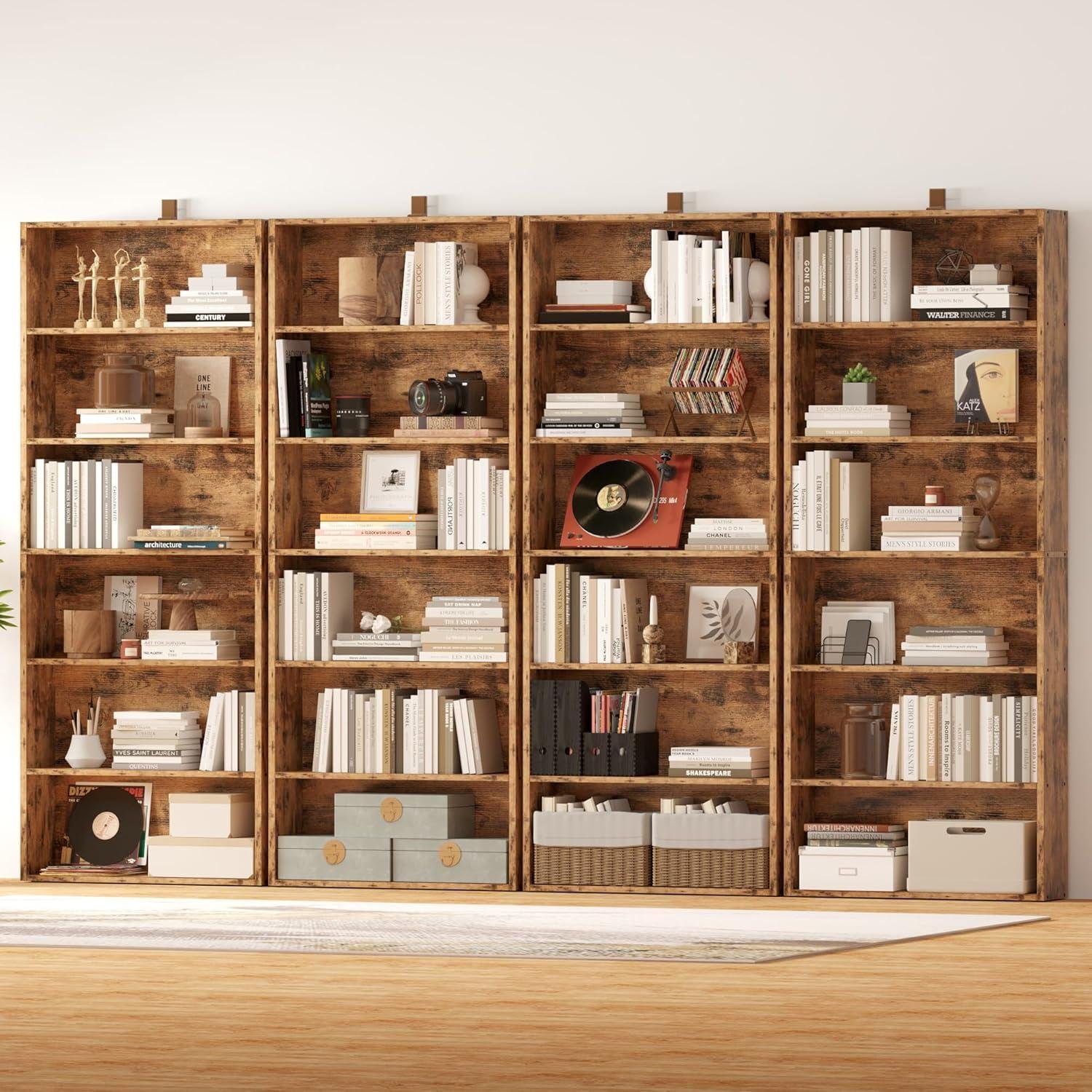 Our Review of IRONCK 6-Tier Bookshelves: Stylish, Sturdy, Spacious