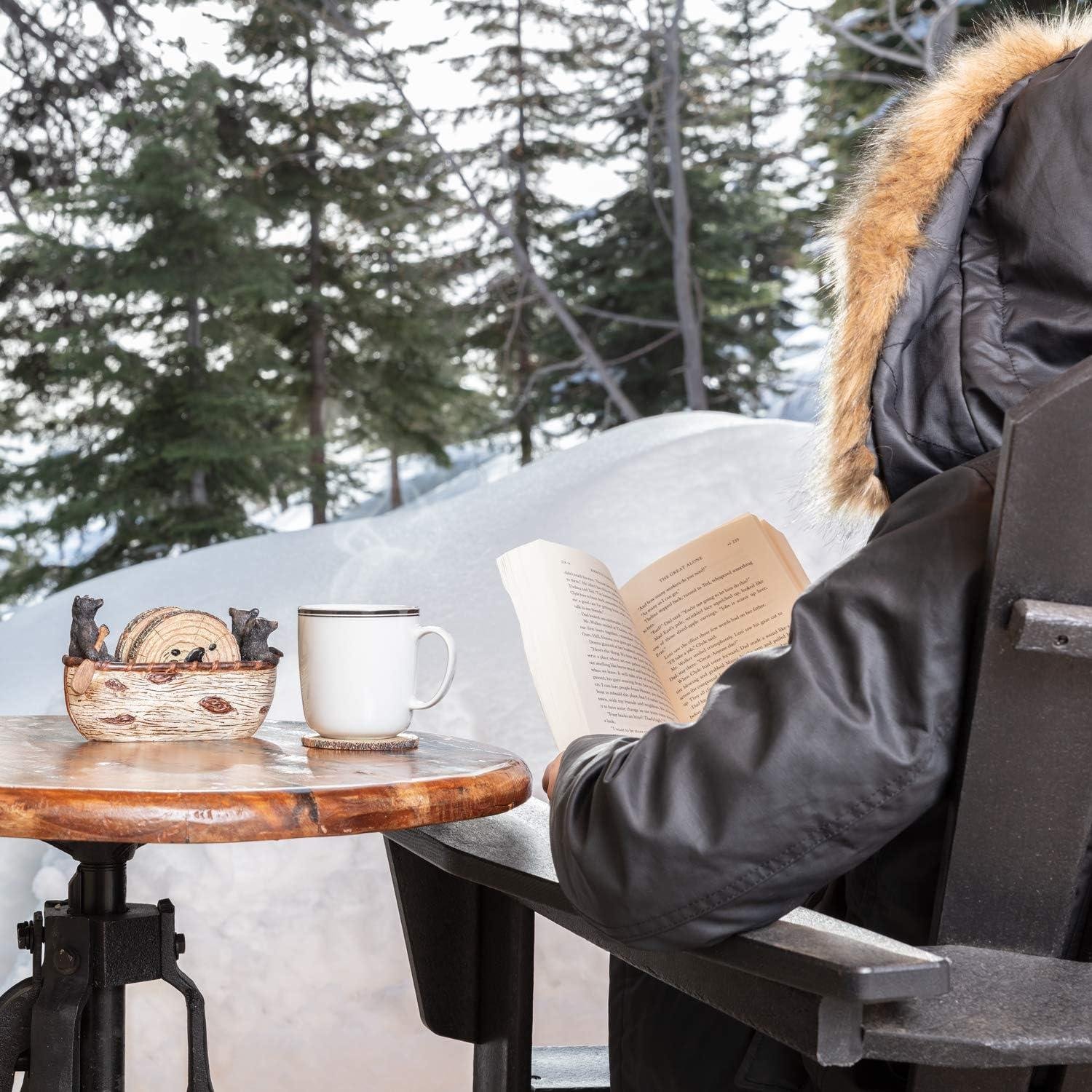 We Tested These Rustic Bear Coasters: Worth Every Penny