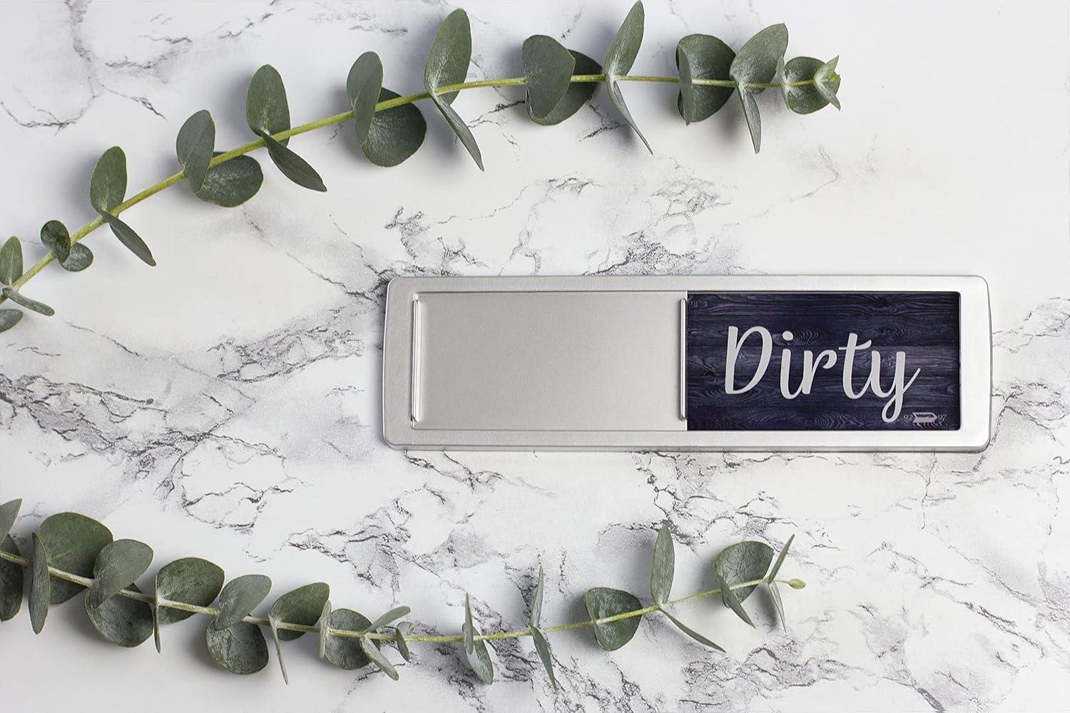 We Tested This Rustic Dishwasher Magnet for Kitchen Peace