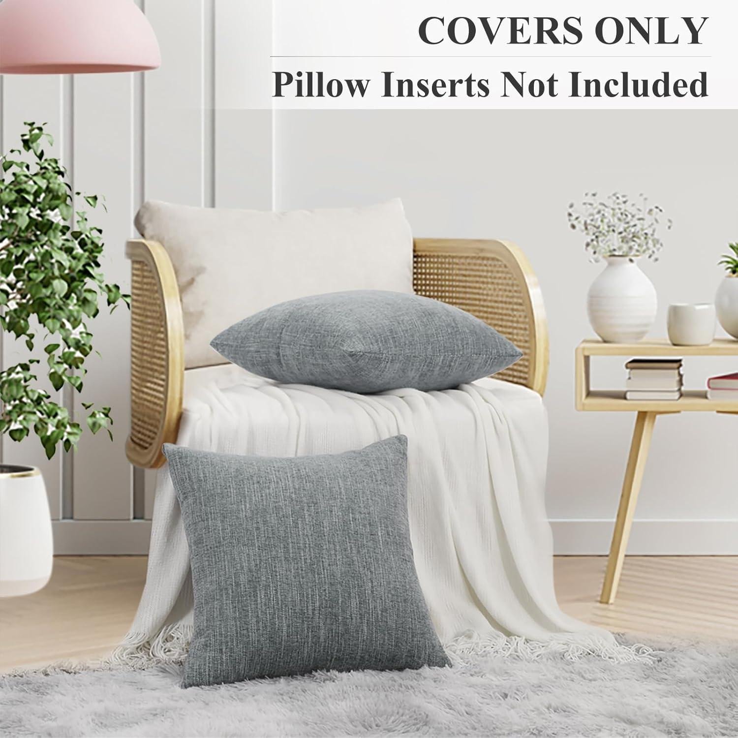 Our Cozy Review: Fall Chenille Pillow Covers for Elegant Home Comfort