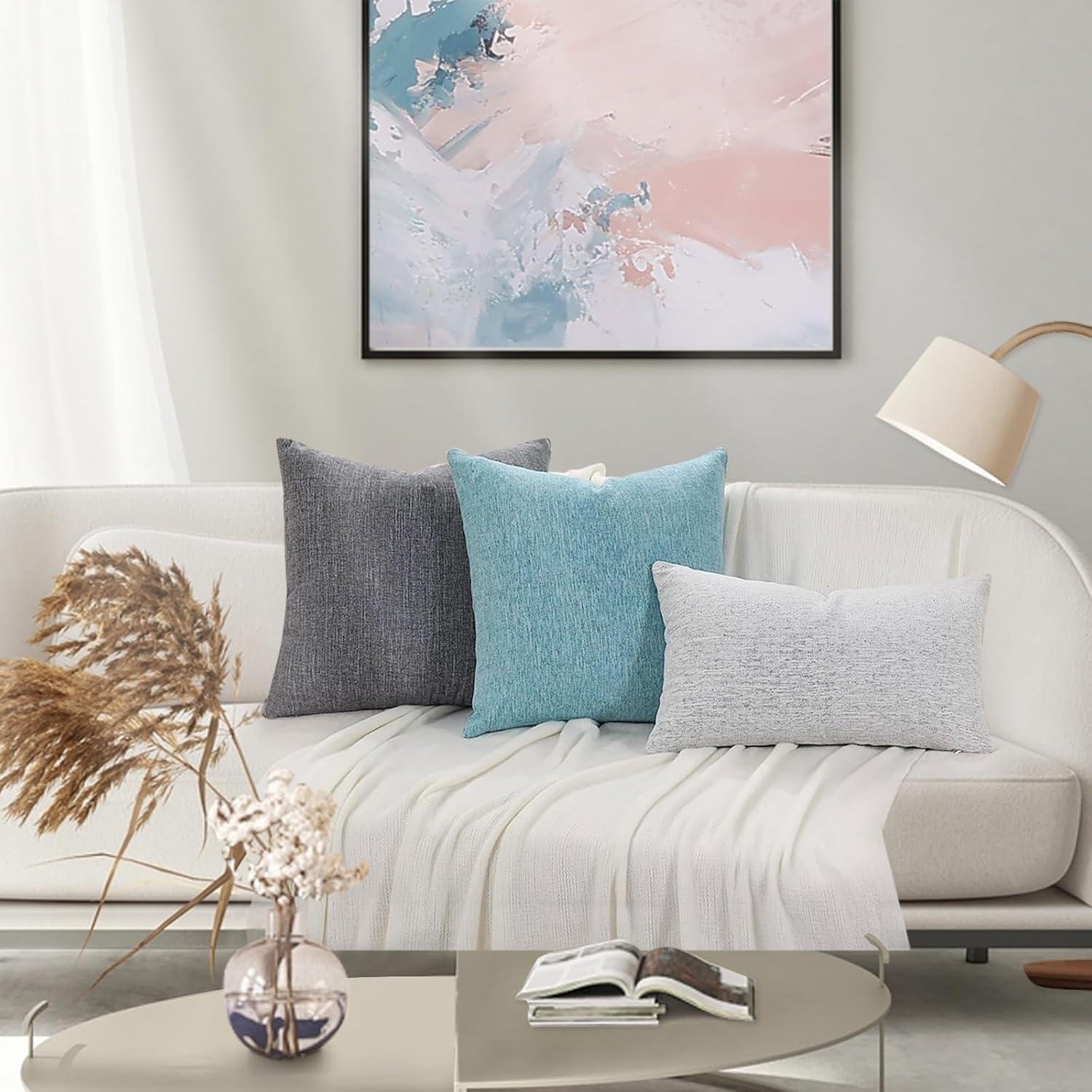 Our Cozy Review: Fall Chenille Pillow Covers for Elegant Home Comfort
