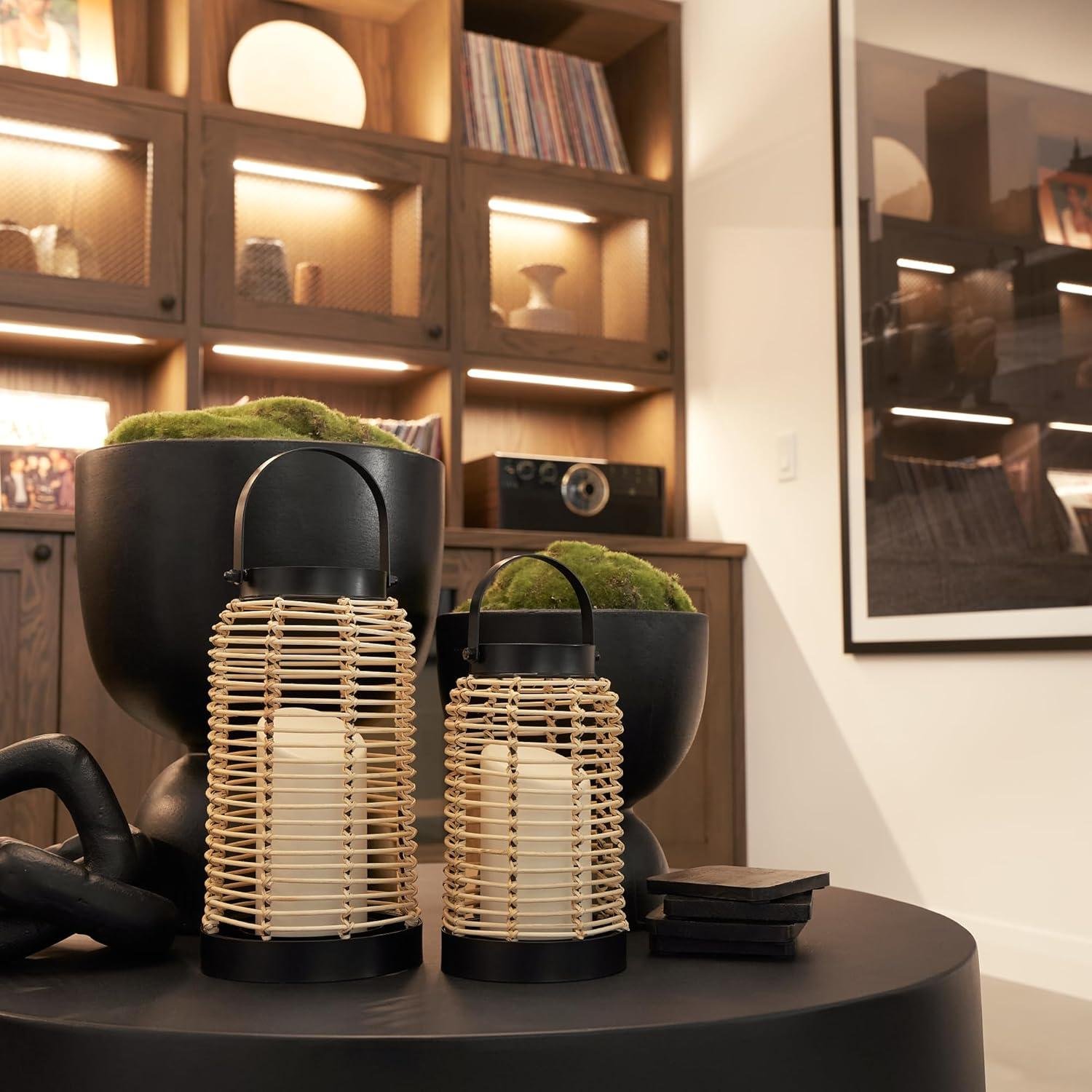 We've Found the Perfect Boho Rattan Lanterns for You