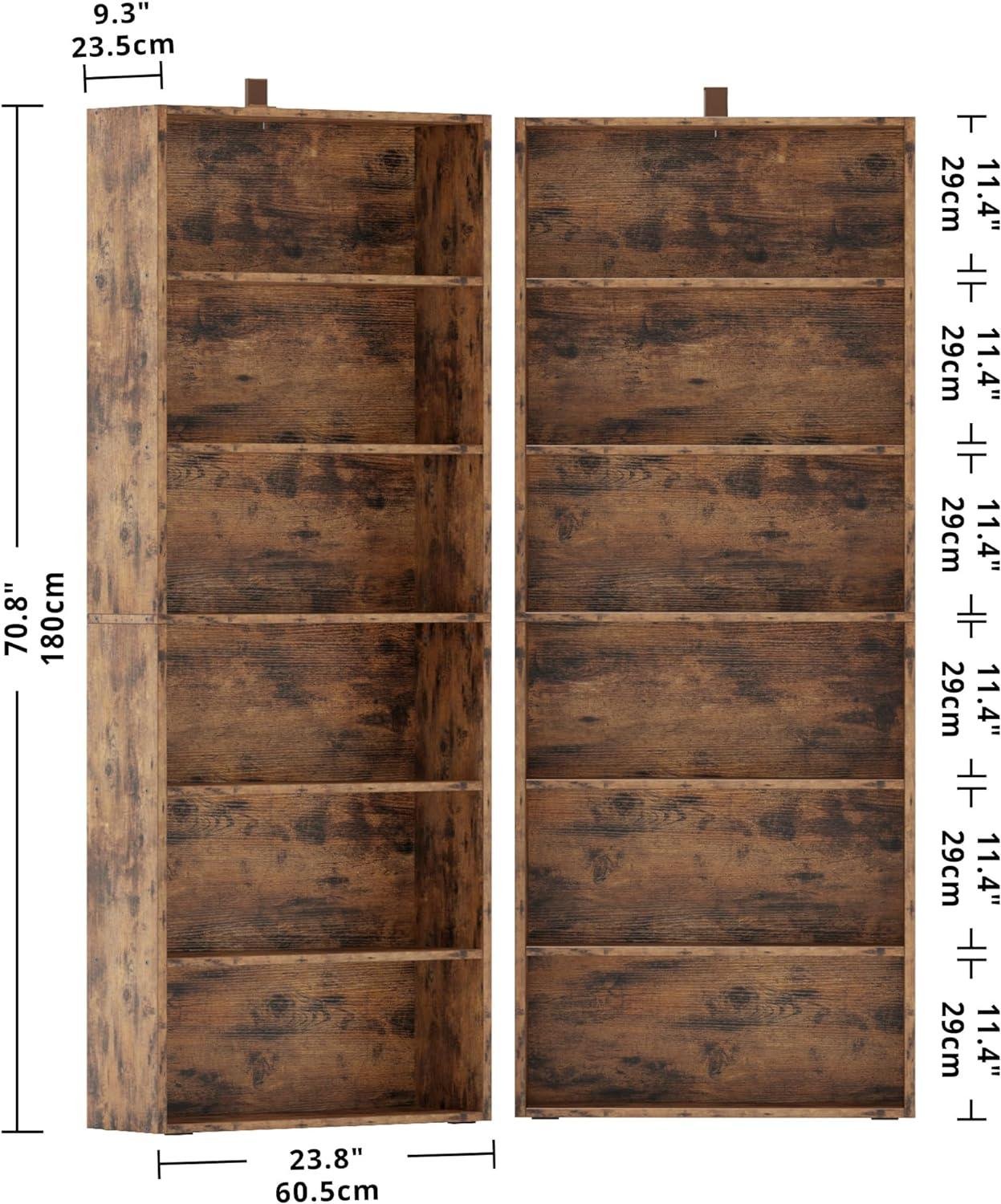 Our Review of IRONCK 6-Tier Bookshelves: Stylish, Sturdy, Spacious