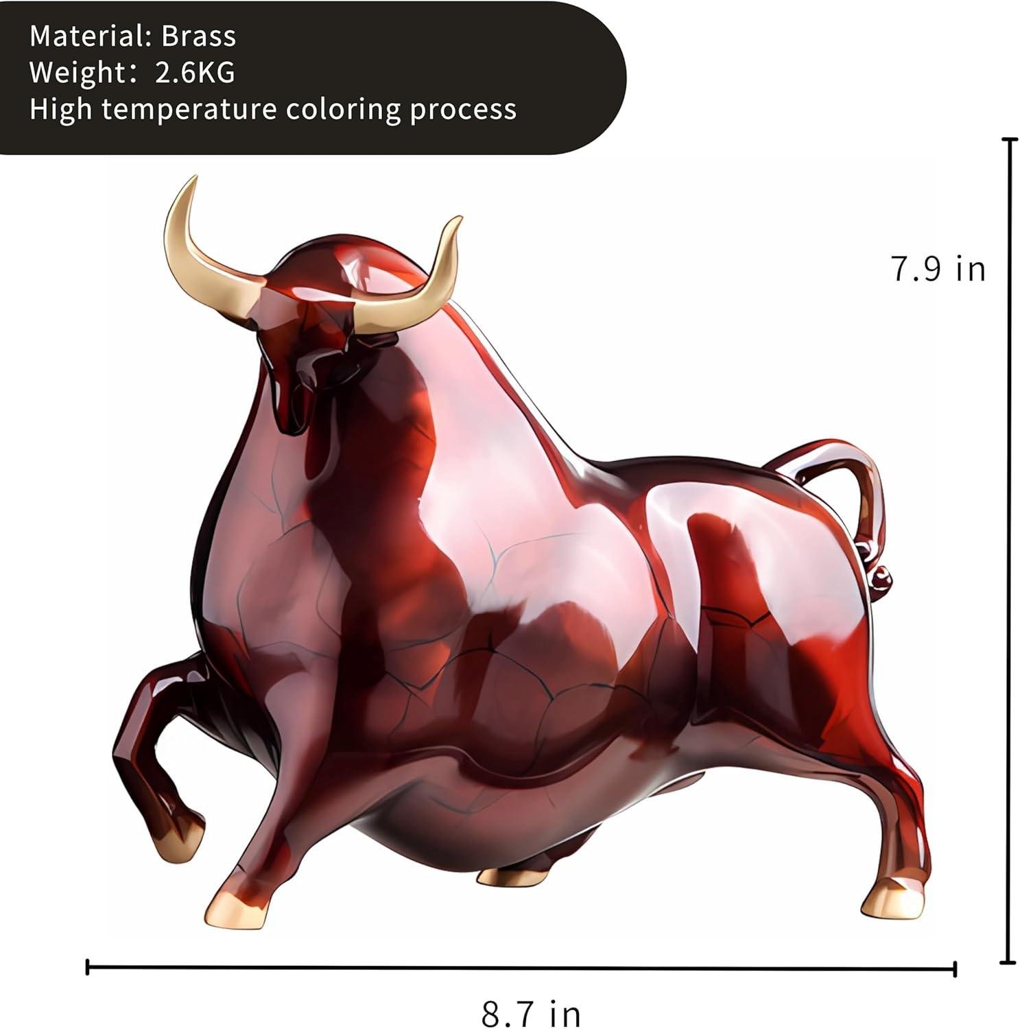 Why We Love the Colorful Copper Bull Ornament for Every Space