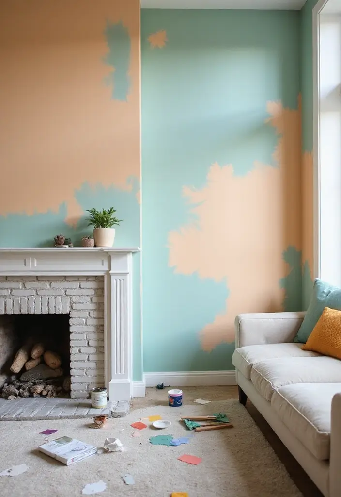 Step By Step Guide: How to Achieve a Stunning Living Room Makeover on a Budget - 2. Refresh the Paint