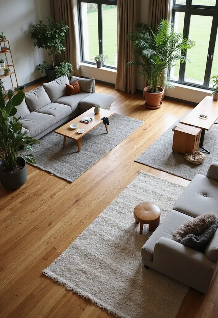 10 Eclectic Furniture Arrangements That Will Transform Your Living Space (You Won't Believe #6!) - 10. Create Zones in Open Spaces