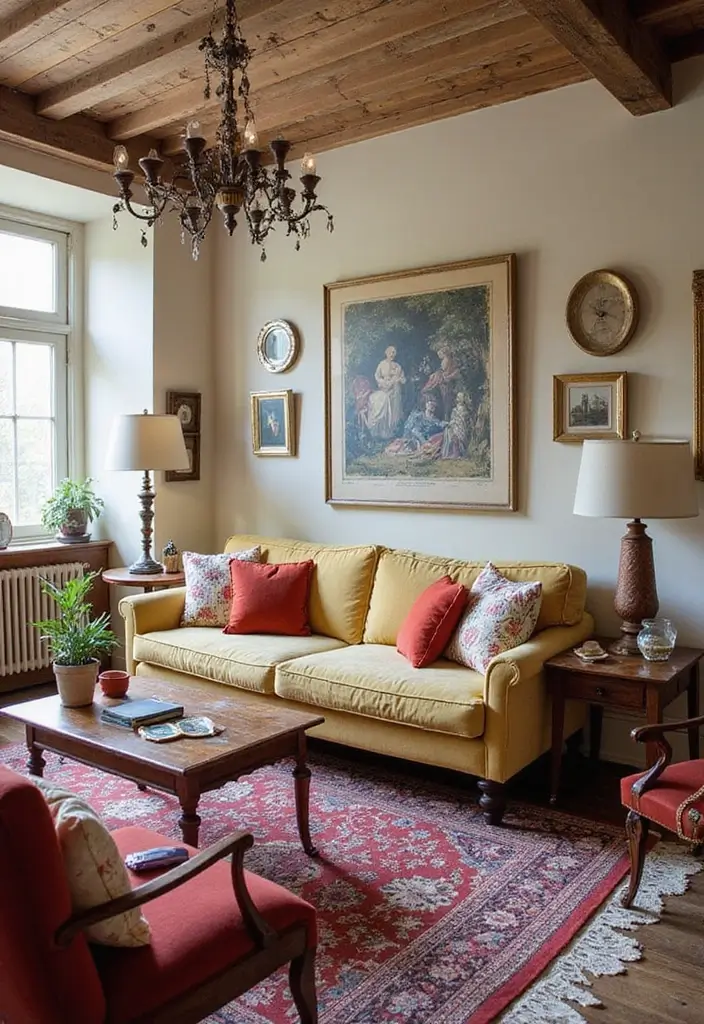 10 Eclectic Furniture Arrangements That Will Transform Your Living Space (You Won't Believe #6!) - 2. Vintage Meets Modern