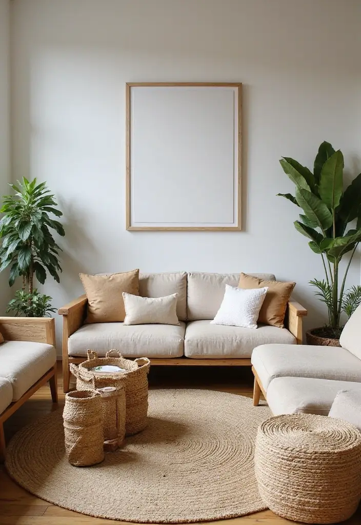 10 Eclectic Furniture Arrangements That Will Transform Your Living Space (You Won't Believe #6!) - 6. Earthy Textures and Natural Elements