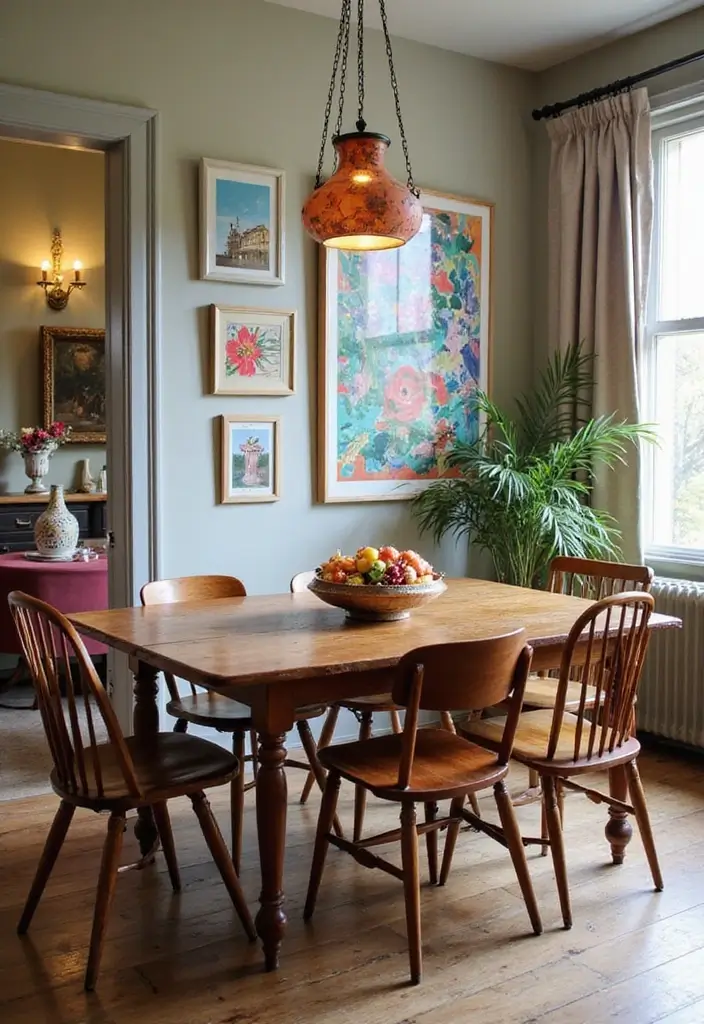 10 Eclectic Furniture Arrangements That Will Transform Your Living Space (You Won't Believe #6!) - 7. Eclectic Dining Areas